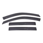 Set of four AVS Ventvisor smoke-tinted window deflectors for a 2011-2017 Jeep Compass.