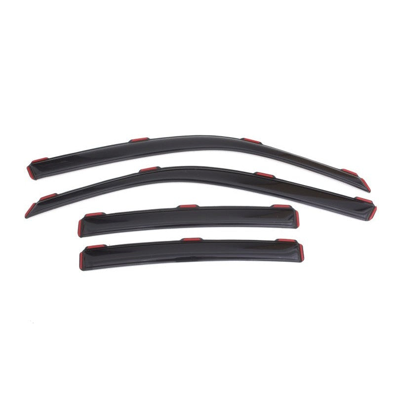 AVS 4-piece smoke in-channel window deflector set for 2011-2023 Dodge Charger