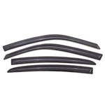 Set of four AVS Ventvisor smoke-tinted window deflectors for 2011-2023 Dodge Charger models.