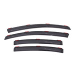 AVS In-Channel Ventvisor 4-piece window deflector set in smoke finish for 2012-2015 Honda Civic.