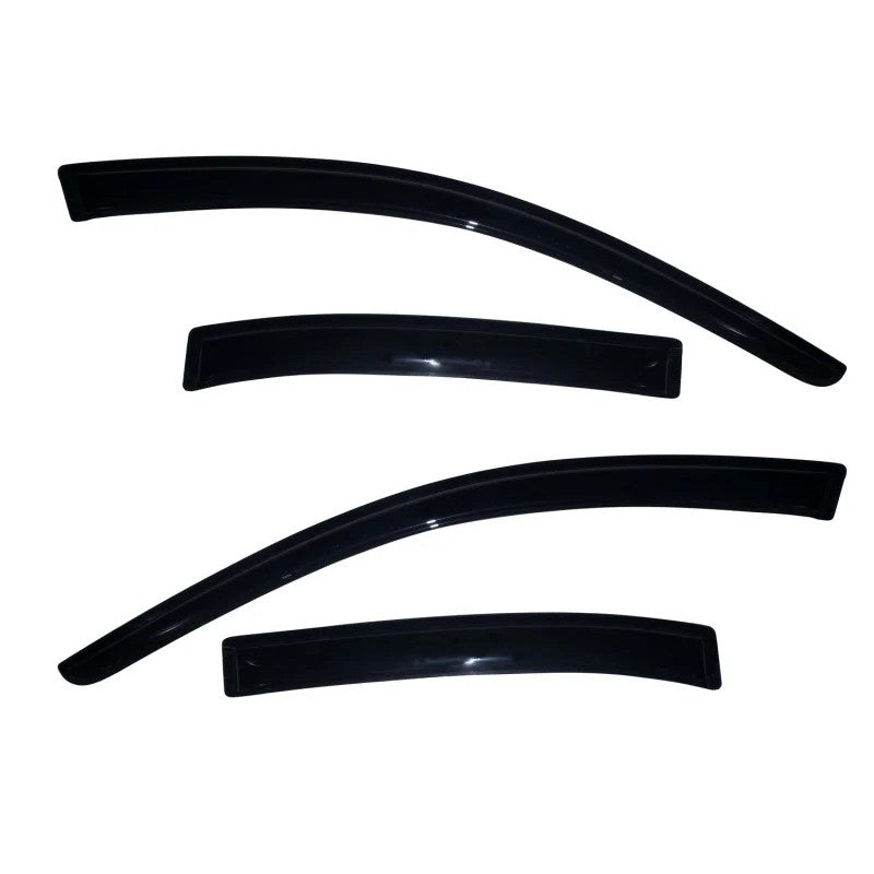 AVS Ventvisor outside mount smoke-tinted window deflectors for 2013-2016 Chevrolet Malibu.