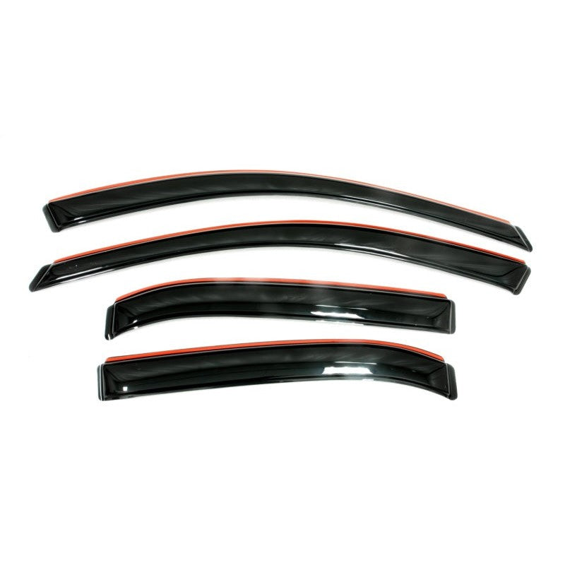 AVS In-Channel Ventvisor 4-piece smoke window deflector set for 2018-2024 Chevrolet Equinox.
