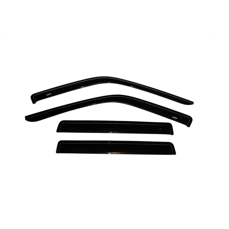 AVS Smoke Ventvisor 4-piece set for 1993-1998 Jeep Grand Cherokee, outside mount window deflectors.