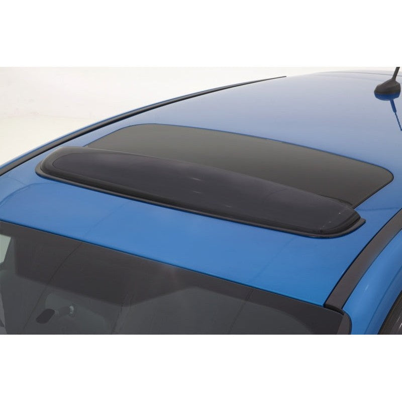 AVS Windflector Classic universal smoke finish sunroof wind deflector for 35.5-inch openings.