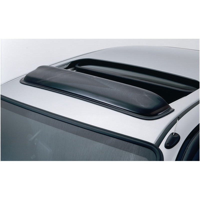 AVS Windflector Classic smoke-tinted sunroof wind deflector for universal fitment up to 38.5 inches.