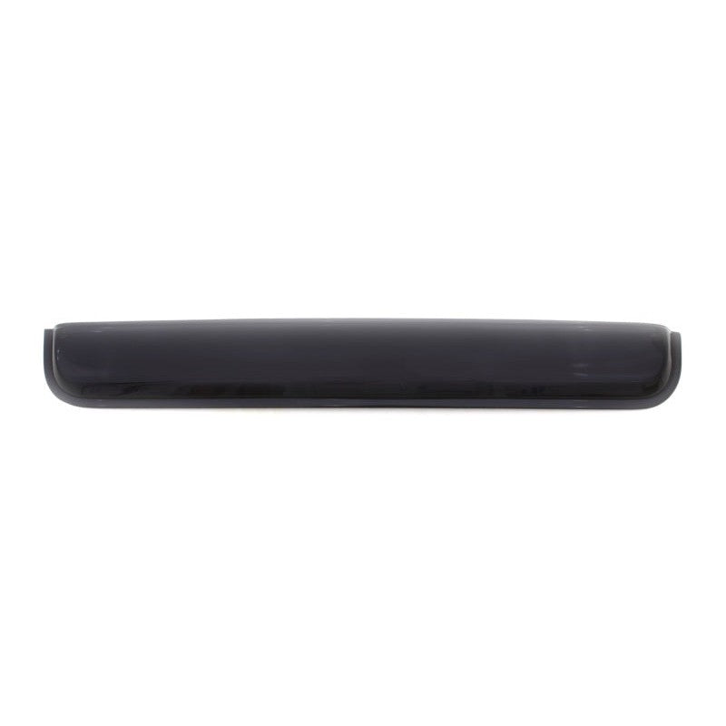 Smoke finish AVS Windflector Classic sunroof wind deflector for universal applications up to 41.5 inches wide.