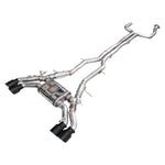 AWE SwitchPath Catback Exhaust with 4.5in Diamond Black Tips for 2022-2026 Cadillac CT5-V Blackwing (6.2L)
