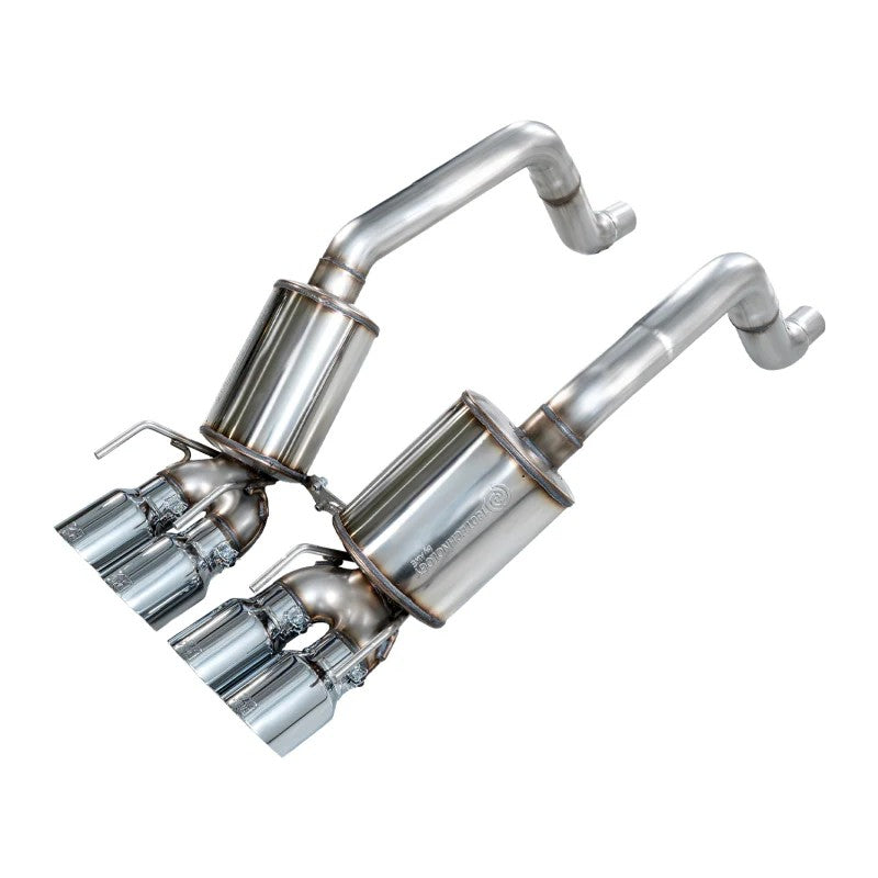 AWE Tuning Touring Edition Axle-Back Exhaust with quad 4.5-inch chrome silver tips for 2005-2008 Corvette