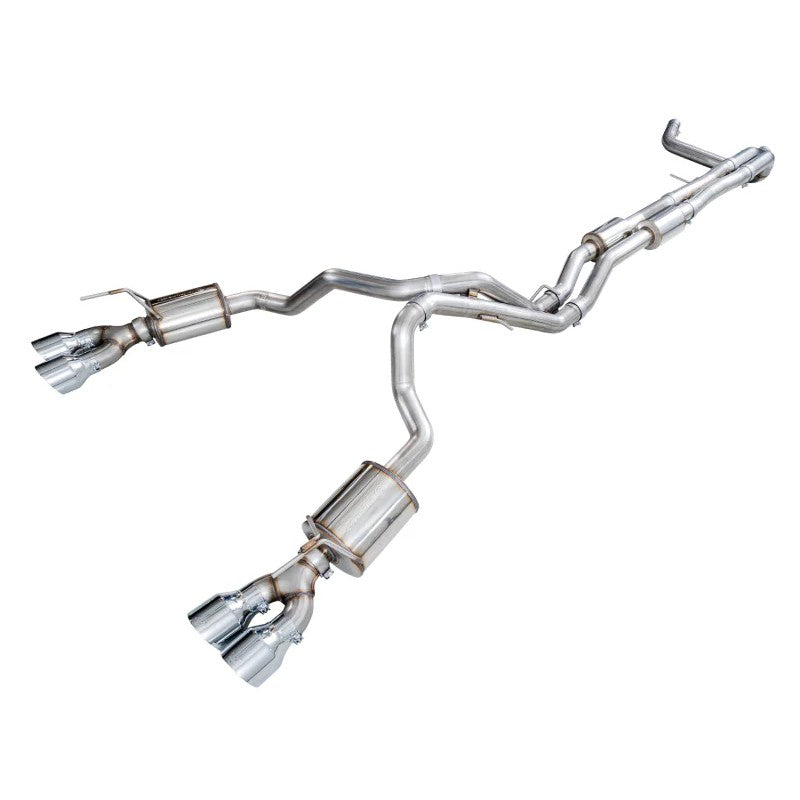 AWE Tuning 0FG Dual Exit Exhaust for 2021+ Cadillac Escalade (6.2L)
