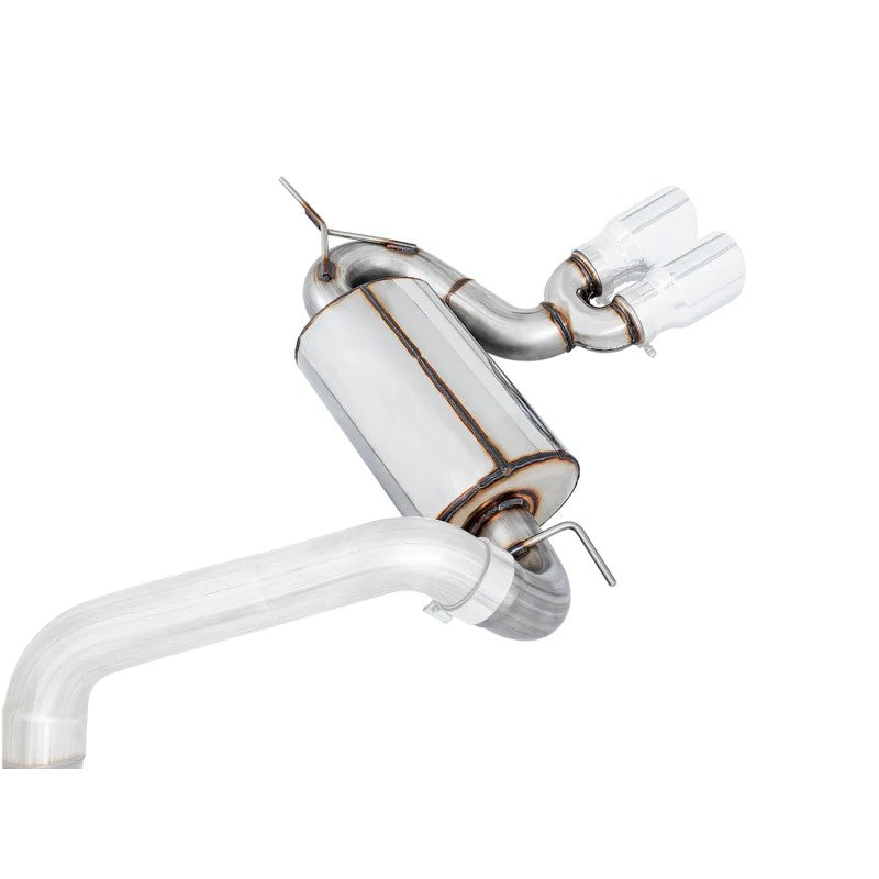 AWE Tuning T304L stainless steel Track to Touring conversion exhaust section for 2013-2018 Ford Focus ST.