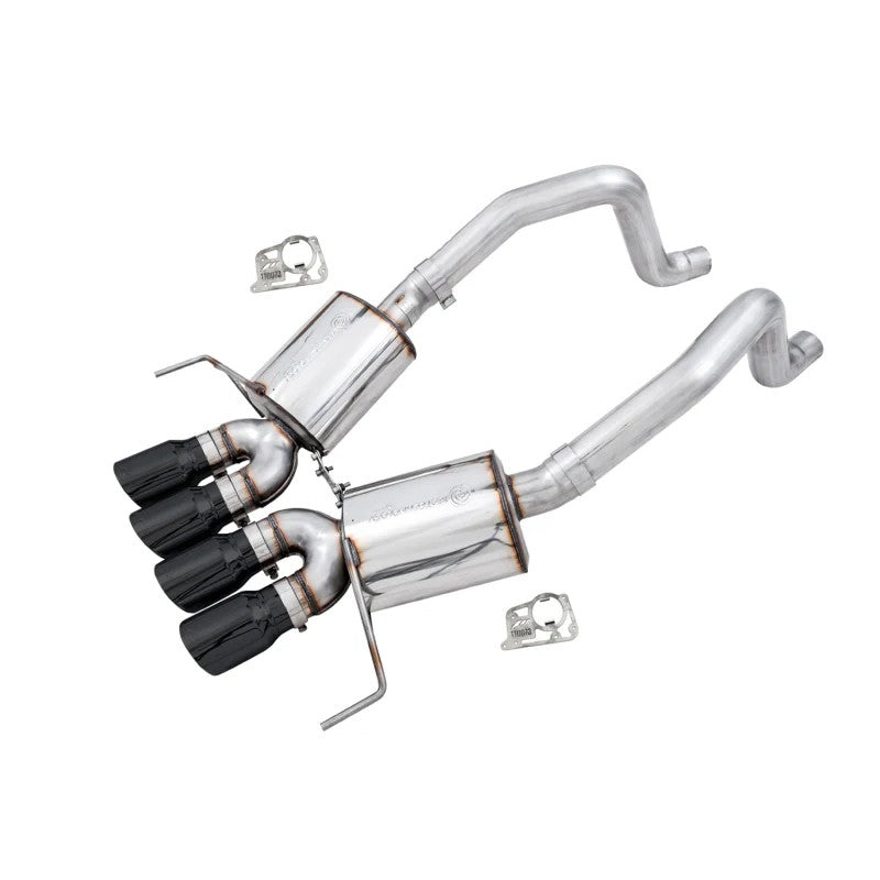 AWE Tuning Touring Edition Axle-Back Exhaust with quad 4.5-inch diamond black tips for 2014-2019 Chevrolet Corvette C7