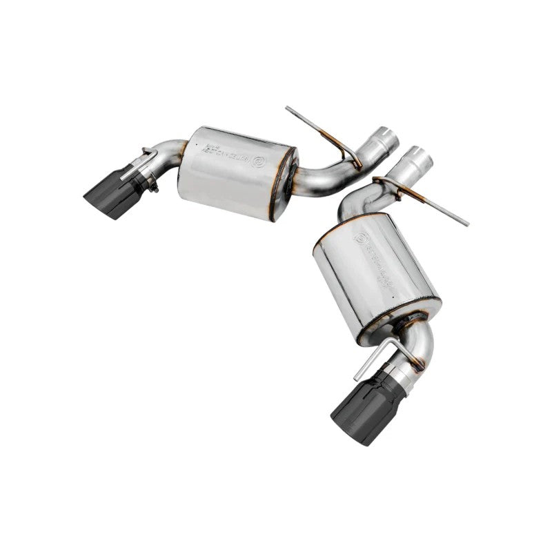 AWE Touring Edition Axle-Back Exhaust with 4.5-inch Diamond Black double-walled tips for 2016-2024 Camaro.