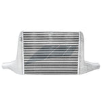 AWE ColdFront aluminum bar and plate intercooler with cast end tanks for Audi SQ5 B9.