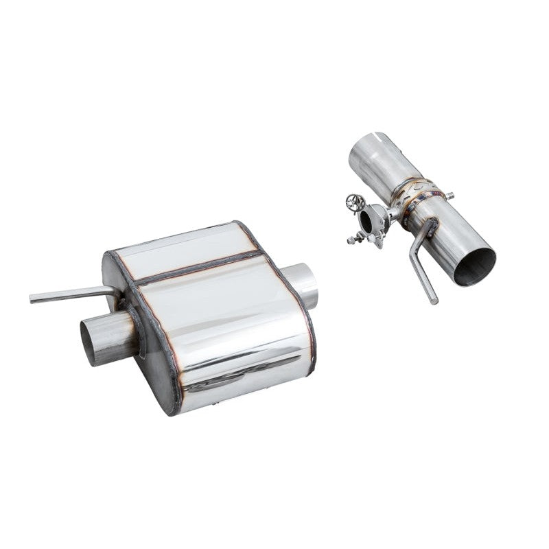 AWE SwitchPath Exhaust Conversion Kit with valved straight section and bespoke muffler for Audi RS3 and TT RS 2.5L