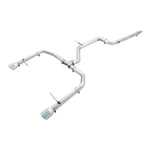 AWE Tuning Track Edition exhaust system with 102mm Chrome Silver slash-cut tips for 2019-2021 Volkswagen Jetta GLI.
