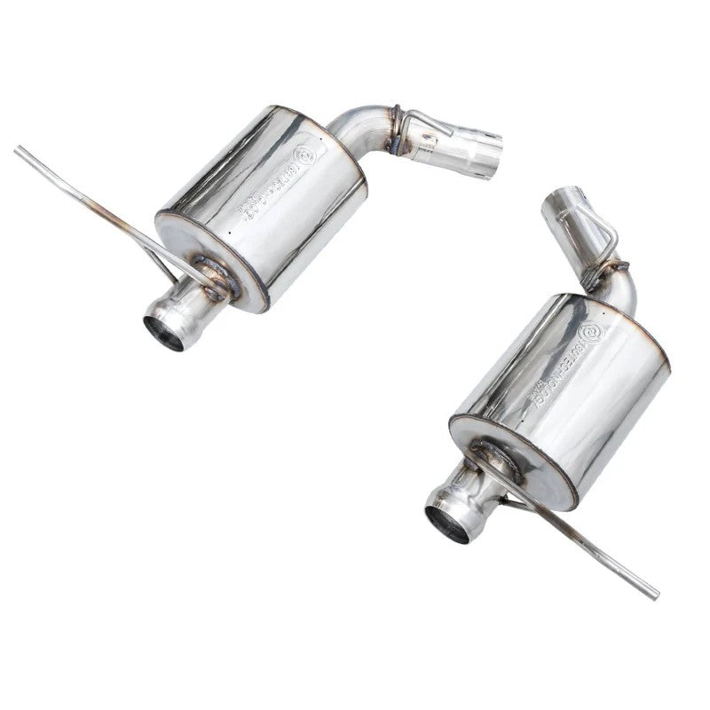T304L stainless steel AWE Track-to-Touring conversion pipes for 2018-2024 Dodge Durango SRT and Hellcat