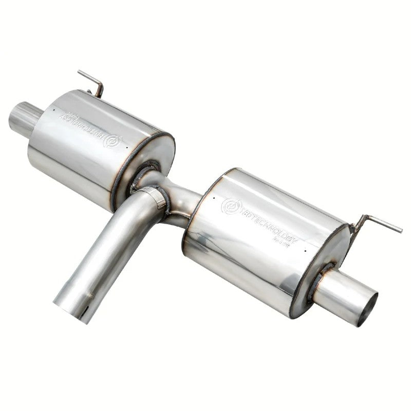 AWE T304L stainless steel Track-to-Touring conversion kit with resonators for 2019-2024 BMW 330i and 430i.