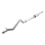 AWE Trail Edition 3-inch T304L stainless steel cat-back exhaust with turn-down exit for Jeep Gladiator JT.