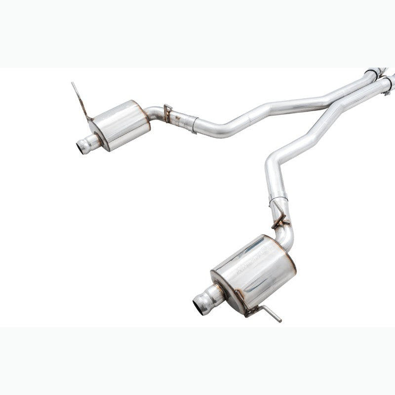 AWE Tuning 3-inch T304L stainless steel Touring Edition catback exhaust system for 2014-2021 Jeep Grand Cherokee SRT