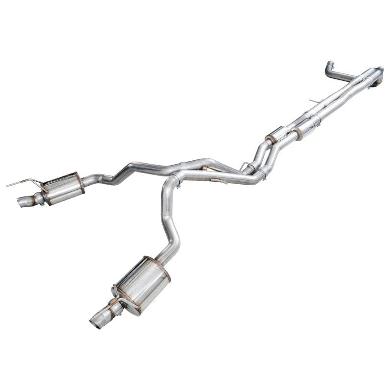 AWE Tuning 0FG Series dual exit exhaust system for Cadillac Escalade ESV models with 6.2L engine