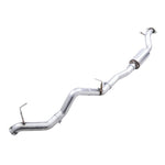 3-inch AWE 0FG cat-back exhaust system for 2021-2025 Ford Bronco featuring BashGuard and T304L stainless steel.