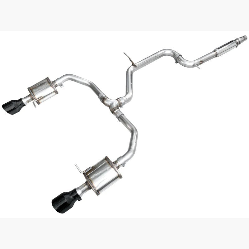 AWE Tuning Touring Edition exhaust system with 5-inch diamond black tips for 2022-2025 Volkswagen Jetta GLI