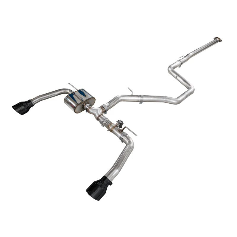 AWE SwitchPath cat-back exhaust system with 5-inch diamond black tips for 2022-2026 Hyundai Elantra N.