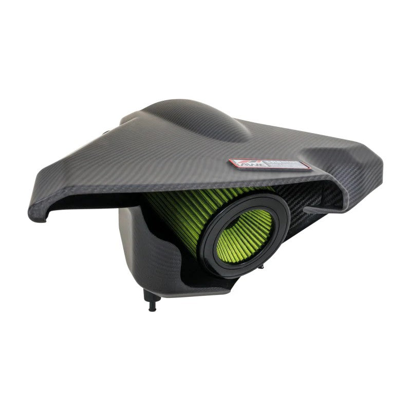 Gloss finish carbon fiber S-FLO intake system with high-flow filter for 2023-2024 Toyota GR Corolla