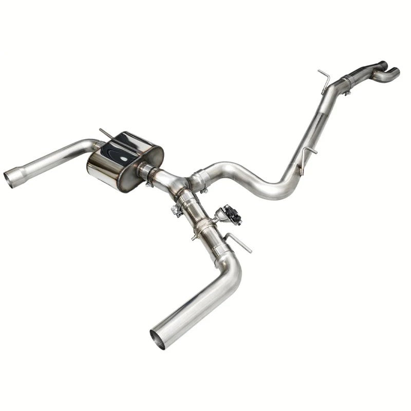AWE SwitchPath cat-back exhaust system in T304L stainless steel for 2022-2026 Audi RS3 8Y.