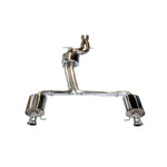 AWE Touring Edition exhaust system with Helmholtz resonators for 2013-2015 Audi RS5 B8 and B8.5 models.