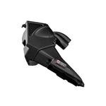 AWE Tuning S-FLO Carbon Intake V2 featuring glossy carbon fiber airbox and honeycomb intake port for Audi 4.0T
