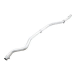 AWE Performance 3-inch non-resonated mid pipe in mandrel-bent T304L stainless steel for BMW 340i and 440i models.