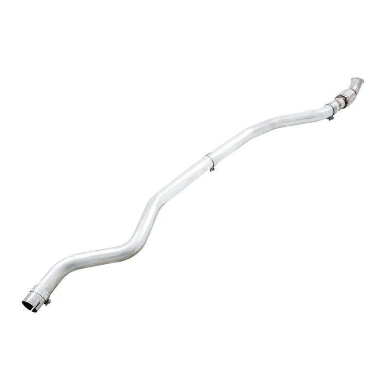 AWE Tuning 3-inch T304L stainless steel non-resonated performance mid pipe for BMW F3X models