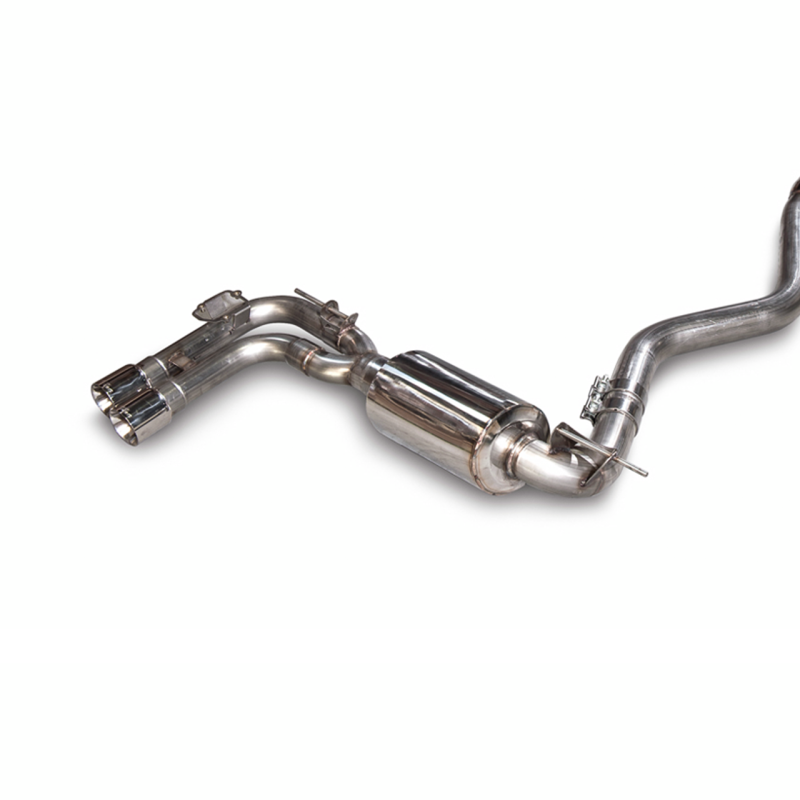 AWE Tuning Touring Edition quad-outlet axle-back exhaust with four 80mm diamond black tips for BMW F3X N20/N26