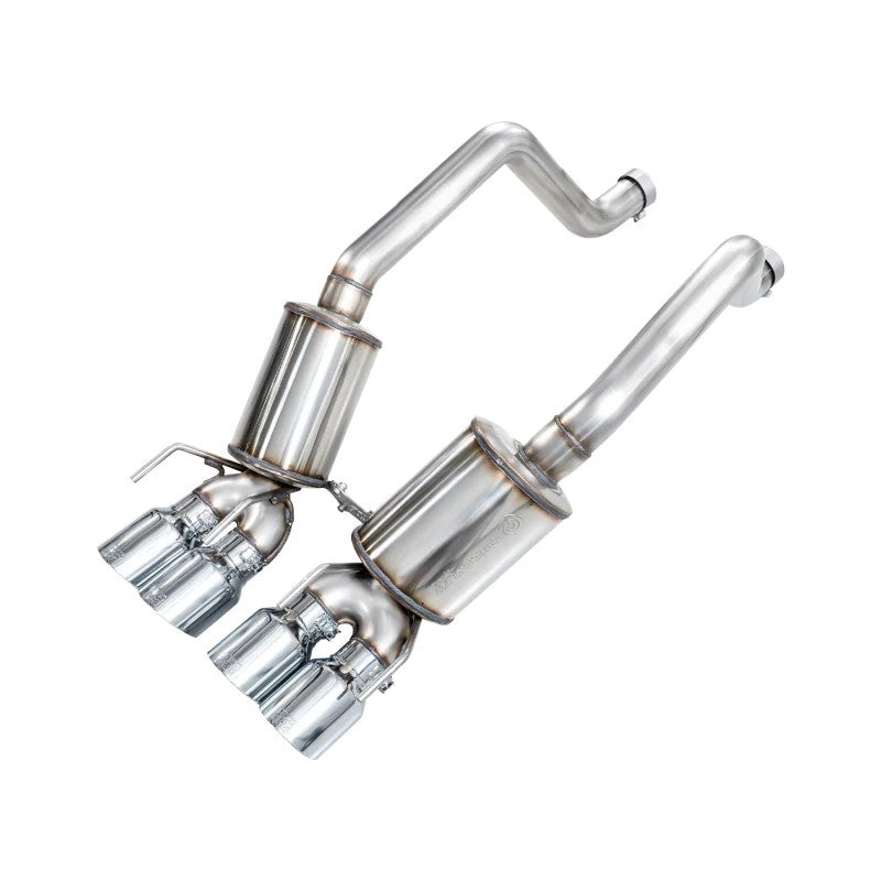 AWE Tuning Touring Edition Axle-Back Exhaust system with quad 4.5-inch chrome silver tips for C6 Corvette Z06 and ZR1