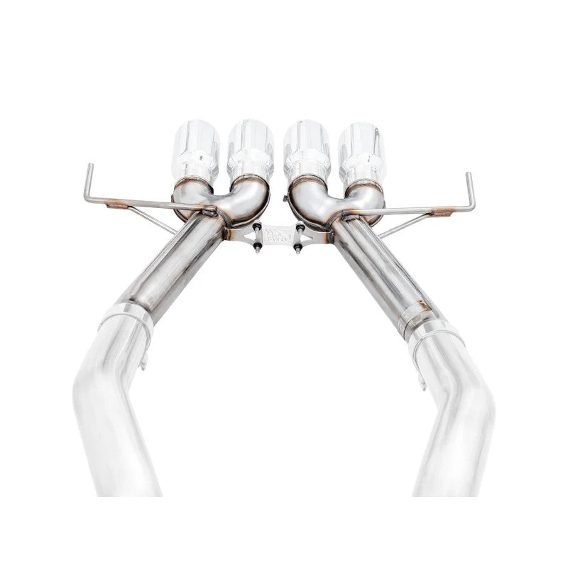 AWE Tuning stainless steel Track Edition conversion pipes for 2014-2019 Chevrolet Corvette C7 axle-back exhaust