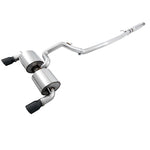 AWE Touring Edition resonated cat-back exhaust with diamond black tips for 2016-2018 Ford Focus RS