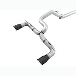 AWE Track Edition Cat-Back Exhaust with 4.5-inch Diamond Black tips for 2016-2018 Ford Focus RS.