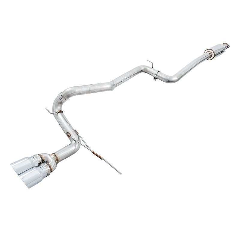 AWE Tuning Ford Focus ST Track Edition Cat-Back Exhaust - Chrome Silver Tips