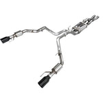 AWE Tuning SwitchPath cat-back exhaust with dual 5-inch Diamond Black tips for 2023-2026 Ford Raptor R.