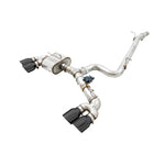 AWE SwitchPath exhaust system with 102mm diamond black tips for 2018-2019 Volkswagen Golf R.