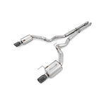 AWE Touring Edition 3-inch cat-back exhaust with H-pipe and 4-inch Diamond Black tips for 2015-2017 Ford Mustang GT.