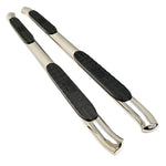 Westin Pro Traxx 4 Polished 4-Inch Oval Nerf Step Bars for 2022-2024 Ford Maverick