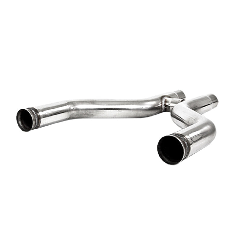 MBRP Armor Plus Series 3-inch T409 stainless steel H-pipe exhaust for 2011-2014 Ford Mustang 5.0L.