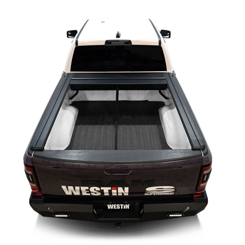 Westin Manual Retractable Tonneau Cover for 2019-2026 Ram 1500 New Body (5ft 7in Bed, Excl. RamBox) - Black