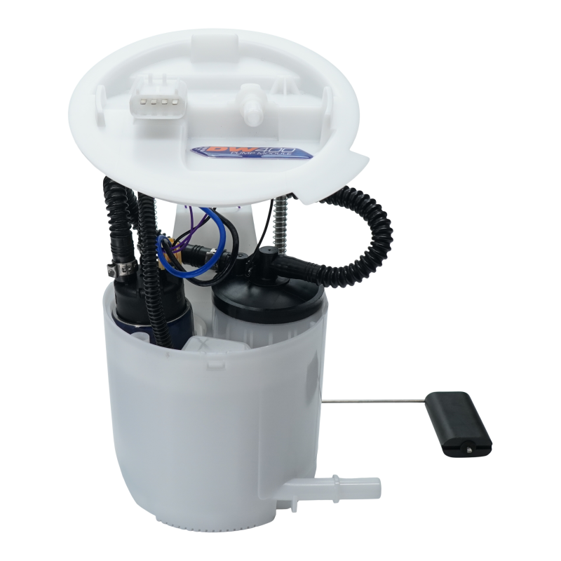 DeatschWerks DW400 performance fuel pump module assembly for 2015-2024 Ford Mustang models.