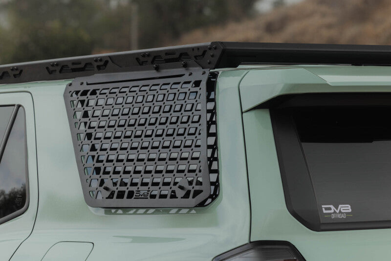 DV8 Offroad Driver Side Exterior Window Molle Panel for 2025-2026 Toyota 4Runner - RRTF3-02EMD