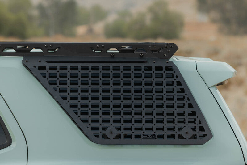 DV8 Offroad Driver Side Exterior Window Molle Panel for 2025-2026 Toyota 4Runner - RRTF3-02EMD