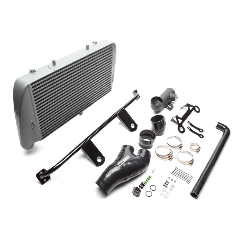 Silver Cobb Tuning front mount intercooler upgrade for 2017-2023 Ford F-150 and Raptor 2.7L and 3.5L EcoBoost