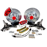 Baer Brakes 78-88 GM Malibu/El Camino/Monte Carlo/Regal 13in Classic Series Front Brake Kit - Red